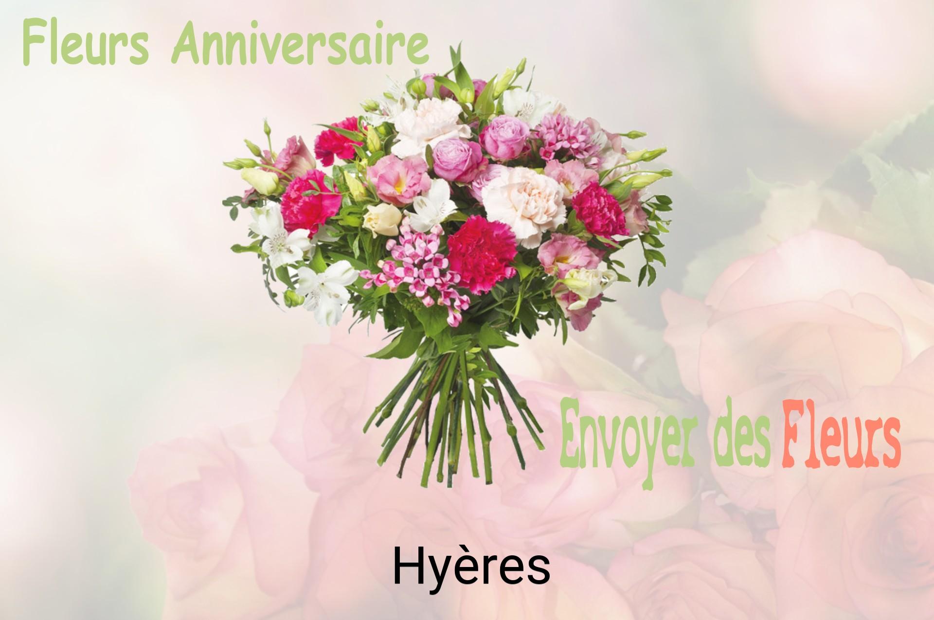 Bouquet de fleurs d’anniversaire livré à Hyères